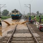 Rain wreaks havoc in Farrukhabad: Tracks submerged, train movement halted; water pumped out.