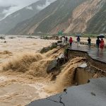 Flood Situation in MP, Schools Closed in Two Districts: Highway Washed Away in Sawai Madhopur, Rajasthan; Landslide in Uttarakhand, Kedarnath Trekking Route Closed