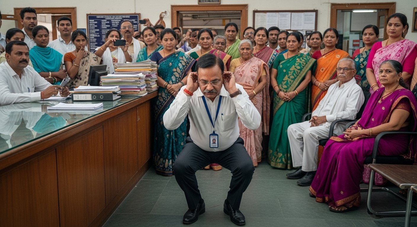 यूपी: तहसील में सबके सामने एसडीएम ने कान पकड़े, उठक-बैठक लगाई! जानें क्यों वायरल हुआ ये वीडियो