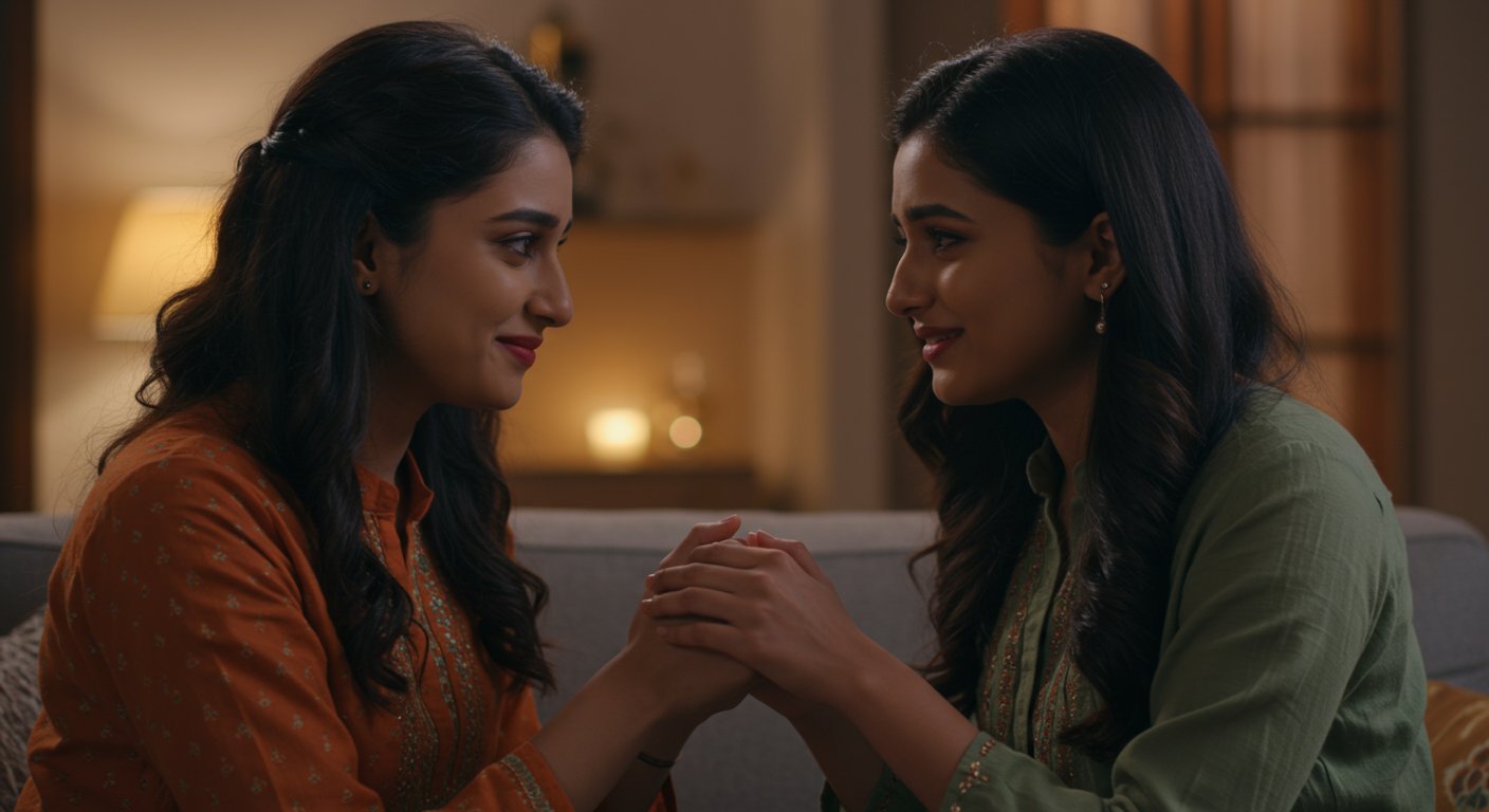 प्यार के नए रंग: चचेरी बहन से दिल लगा बैठी लड़की, सोशल मीडिया पर किया बड़ा खुलासा!