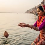 Ganges Bank 'Drama' in a Blink: What Happened to Girl While Offering Coconut?
