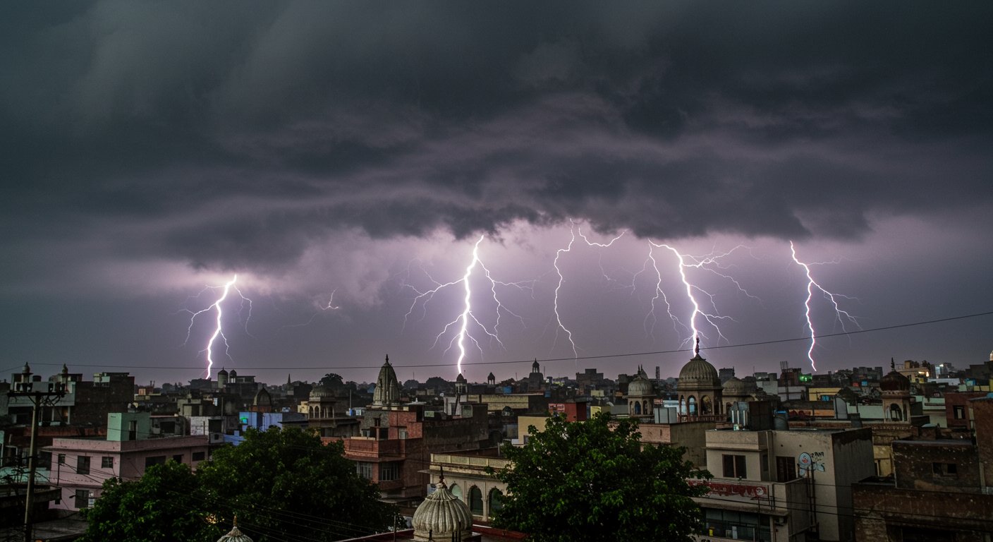 Heavy Rain Warning in UP: Alert Issued in 29 Districts Including Lucknow, Know the Full Forecast!