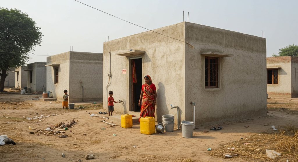 Deplorable State of PM Awas Homes in UP: 8819 Houses Lack Water-Electricity Facilities, Government Takes Strict Action