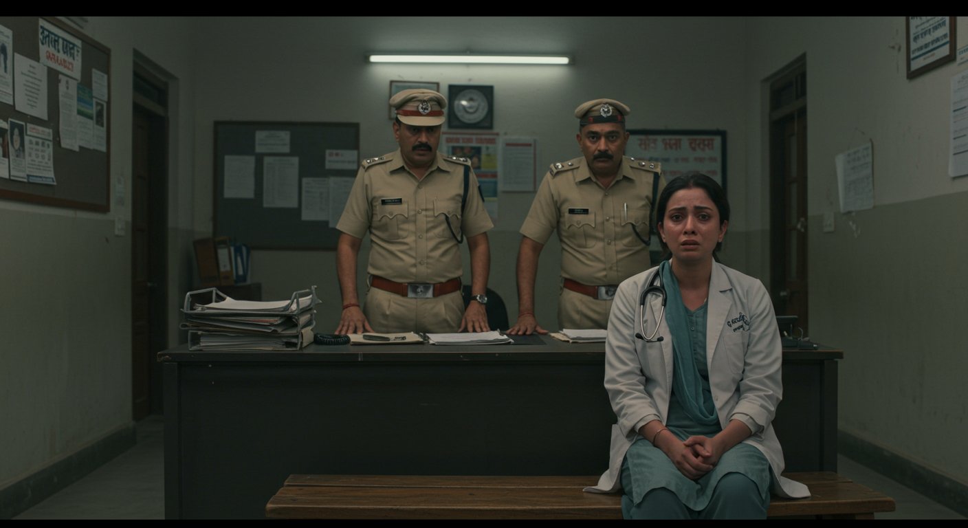 UP: Husband's Extreme Cruelty Towards Doctor Wife; Even Police Were Shocked When She Reached The Station