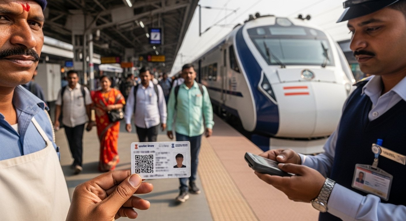 Train Travel To Be Safe And Smooth! Railways Makes QR Code Identity Cards Mandatory For Vendors, To Curb Illegal Vendors.