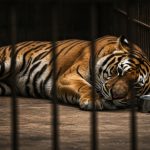 Fierce Tigress in Kanpur Zoo Quiets Down: The One Who Hunted Three in Pilibhit Is Now Not Even Eating