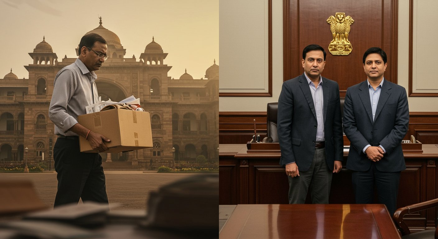 उत्तर प्रदेश: टैक्स में गड़बड़ी पर केशव लाल को जबरन रिटायरमेंट, आलोक और बीना बने नए अपर मुख्य सचिव