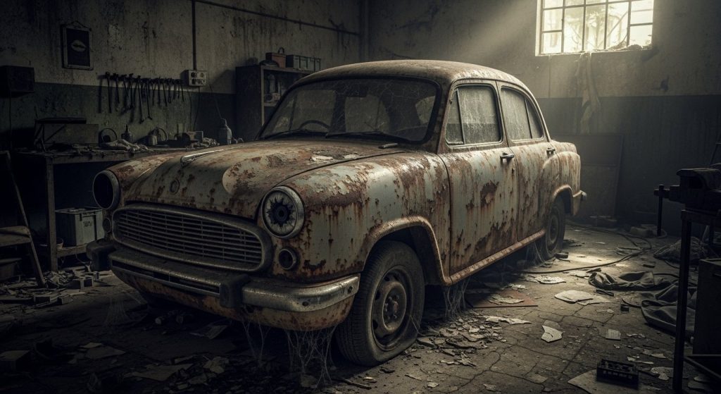 Horrifying Secret of Dilapidated Garage Car Revealed: A Years-Old Human Mystery Was Hidden Inside!