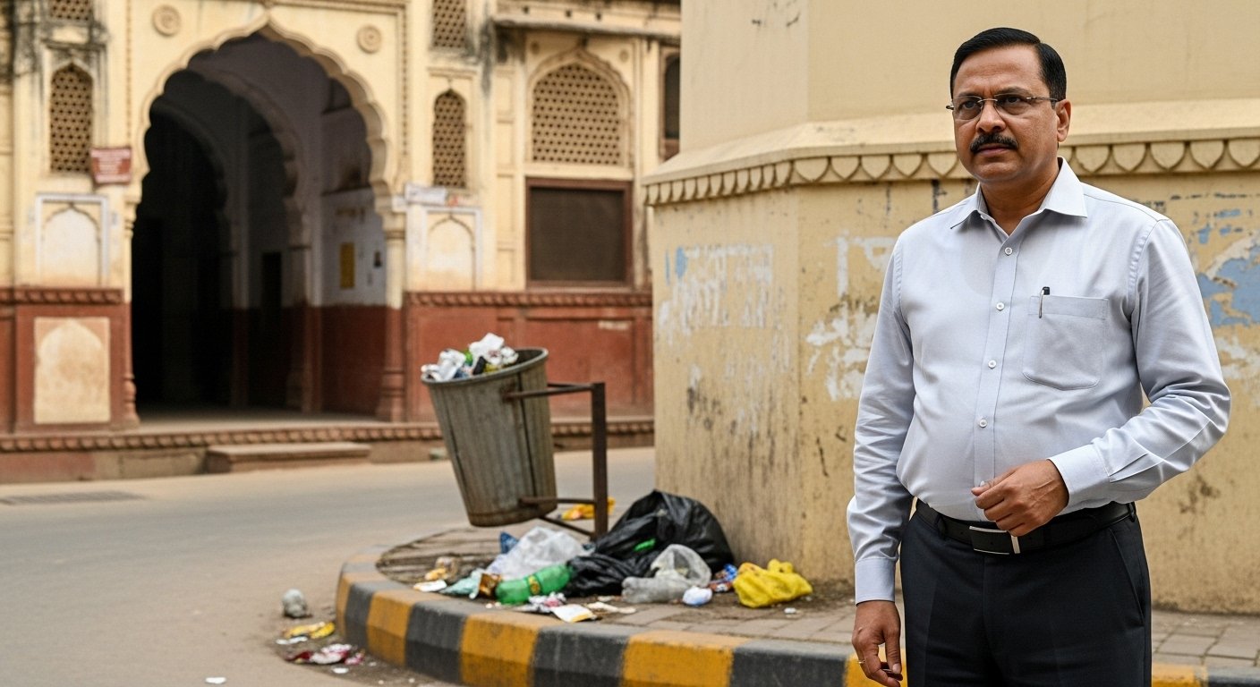 Major Action on Sanitation in Lucknow: Municipal Commissioner Imposes Heavy Fine of ₹5 Lakh on LSA