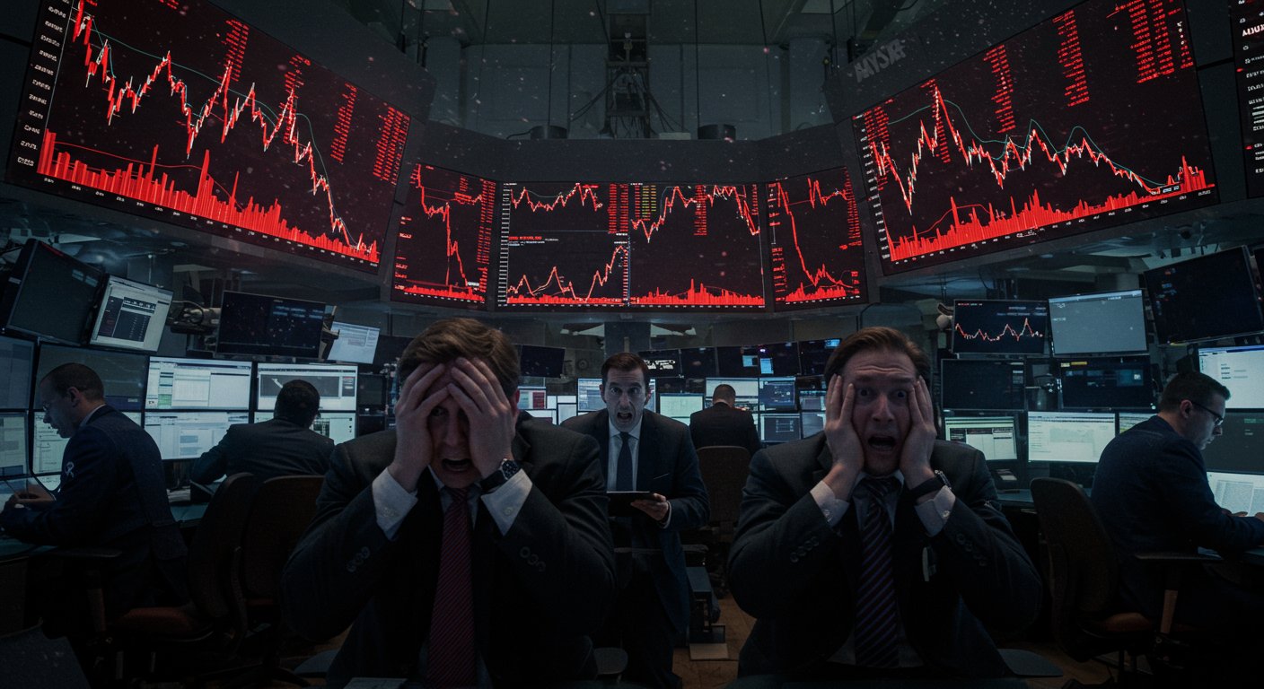 Extreme fear grips market after 9 years, 500 shares hit lower circuit.
