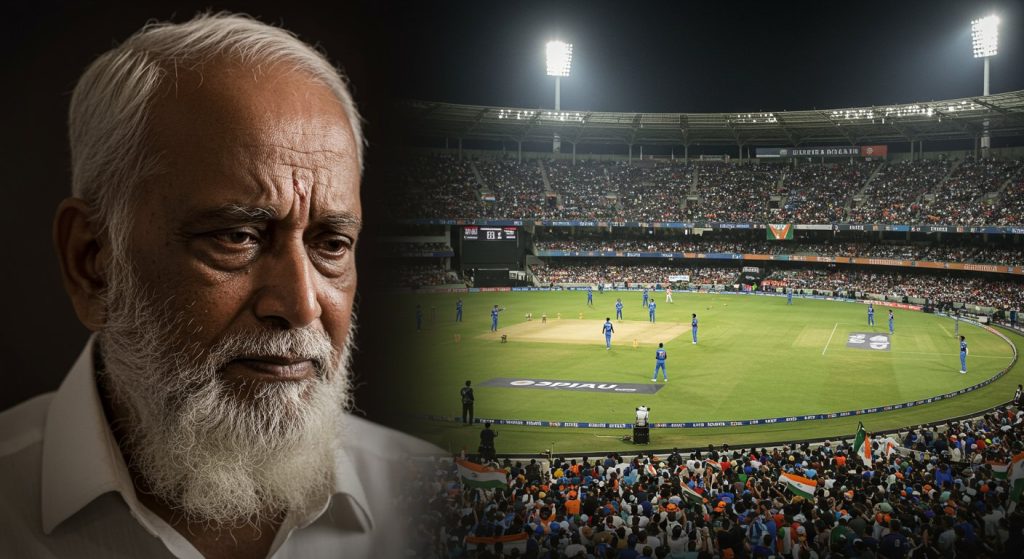 If a match is played between India and Pakistan, it's a matter of disgrace for us.