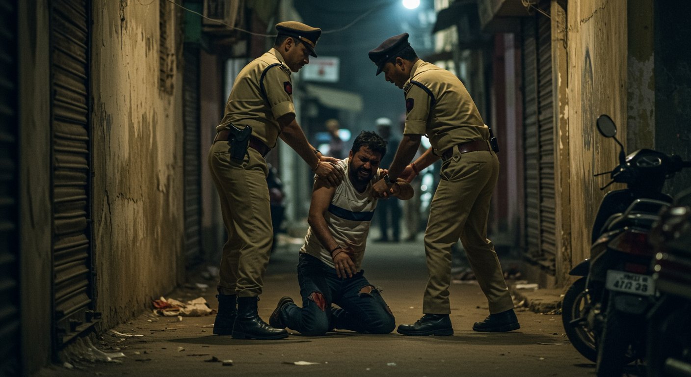 15,000-rewarded Criminal Downed in Mathura: Shot in Leg During Police Encounter, Offender Apprehended