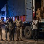 Major Crackdown in Mau: Three Smugglers Arrested with Liquor Being Smuggled to Bihar for Double Profit; Truck Driver Also Caught