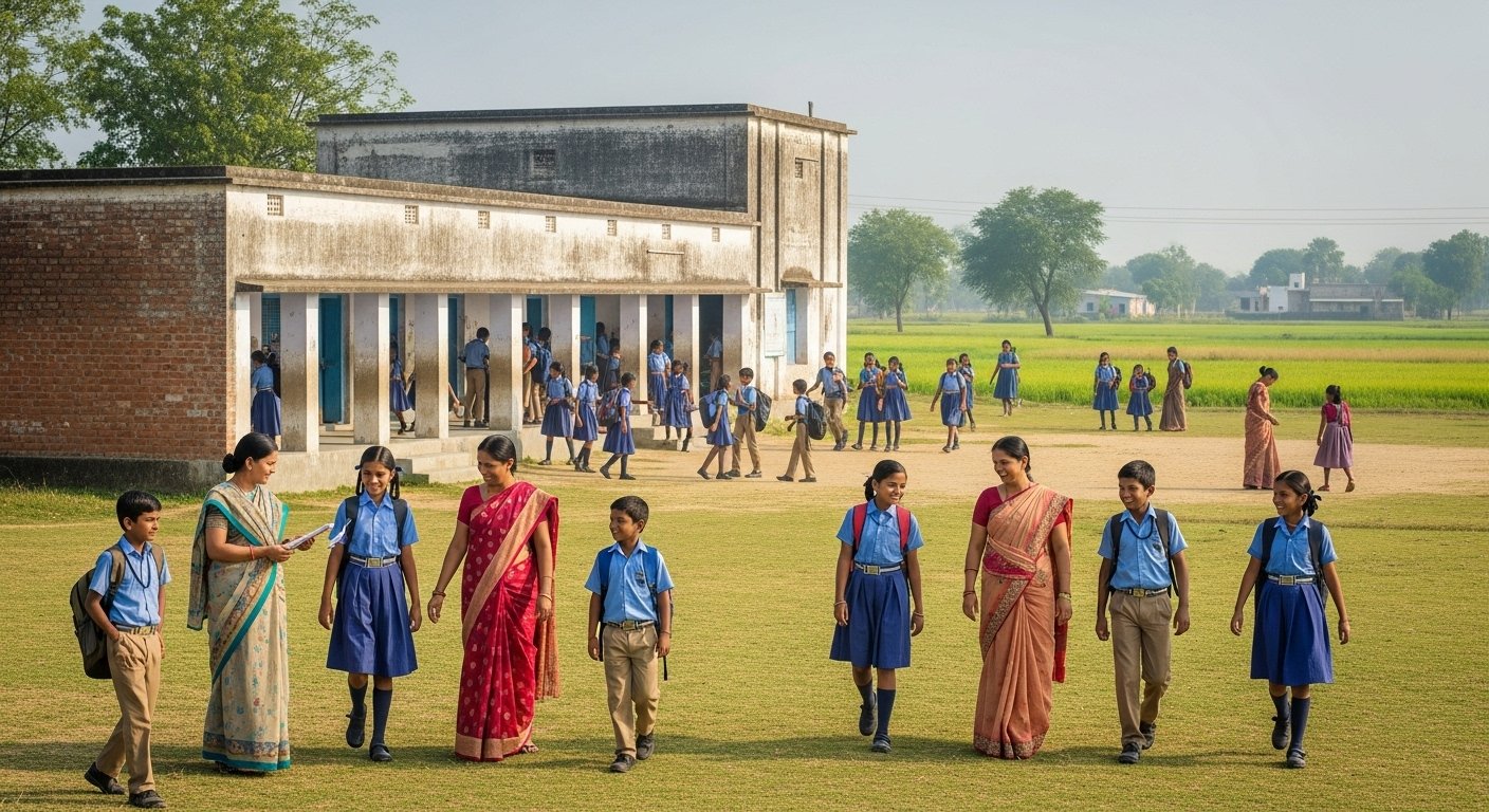 ख़ास खबर! यूपी में स्कूल विलय के नियमों में बदलाव: 1 किमी दूर और 50 से ज़्यादा छात्र वाले स्कूलों को मिली छूट