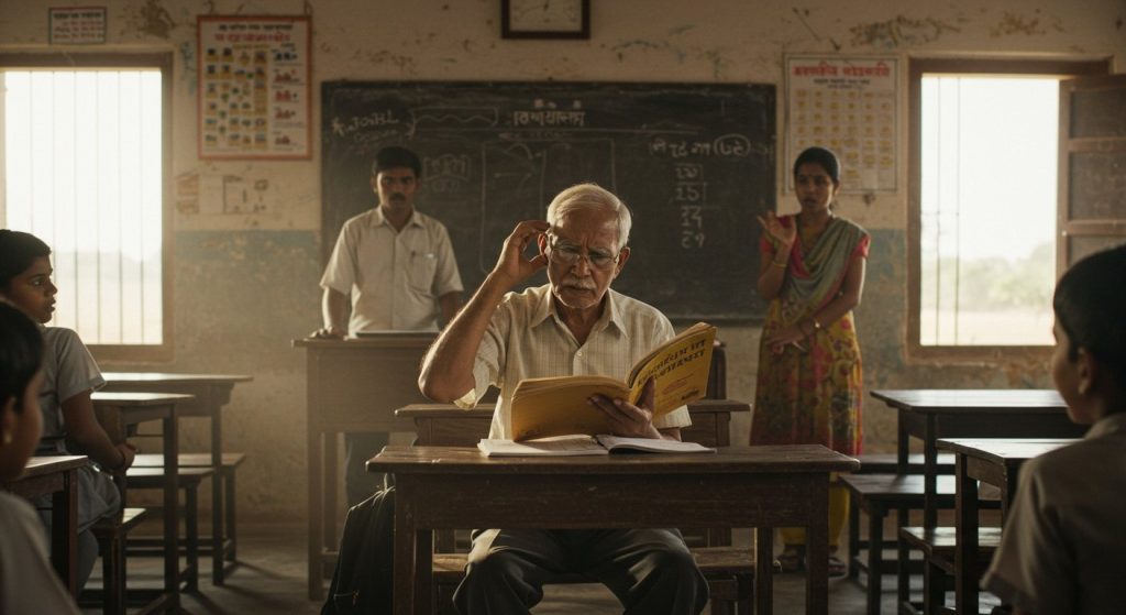 Mohan's Peculiar Story: Stuck in 10th Grade for 40 Years, Attends School Daily Yet Fails – Teachers Perplexed!