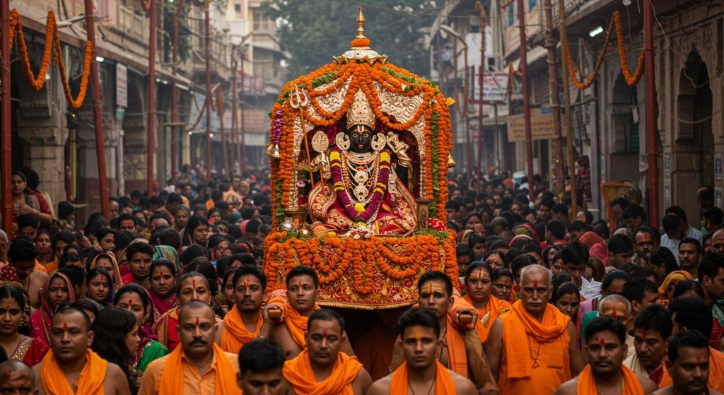 Sawan's Third Monday: Mahakal Appears as Chandramouleshwar in Ujjain, 3-Km Long Queues of Shiva Devotees in Kashi