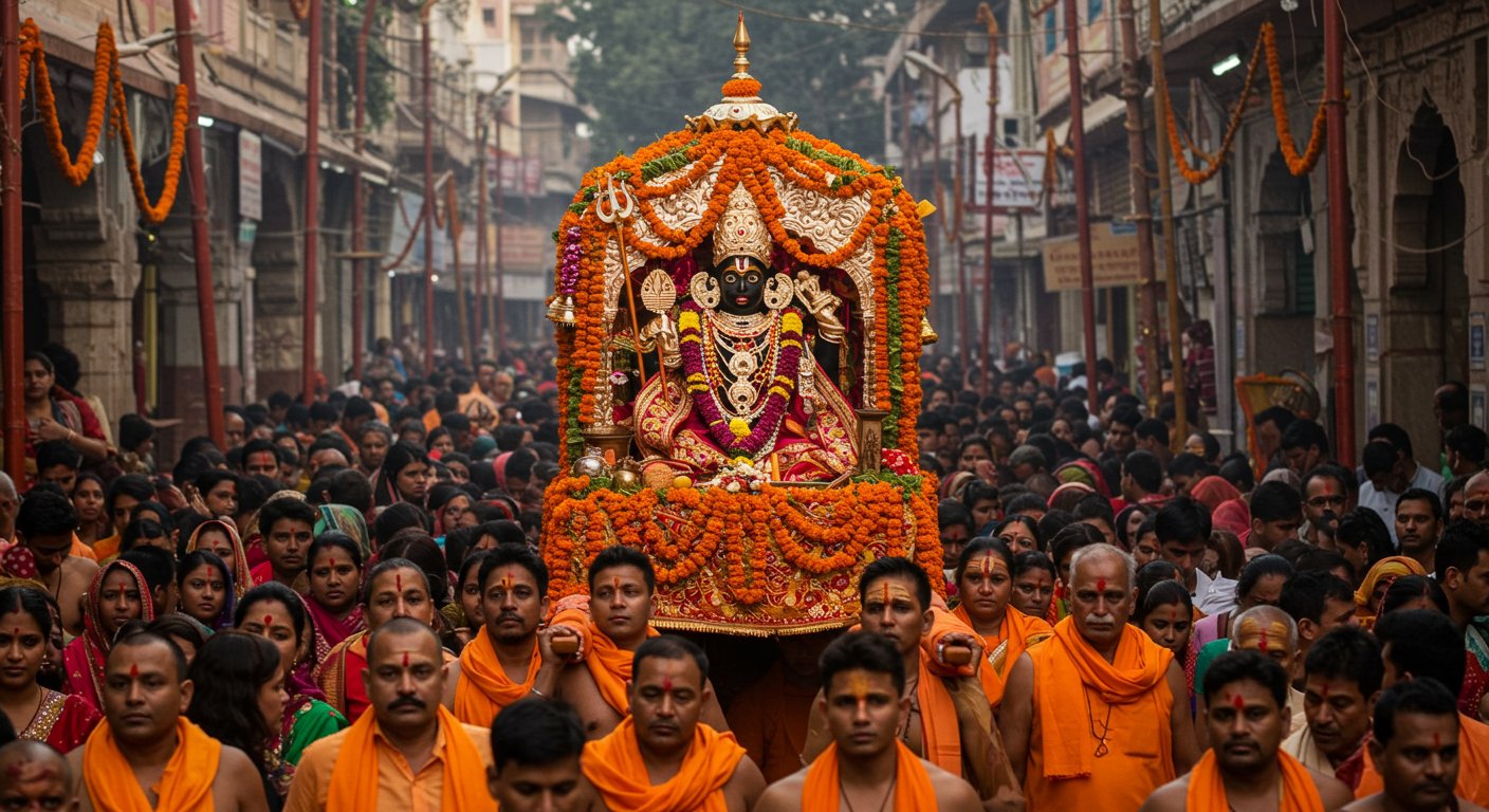 Sawan's Third Monday: Mahakal Appears as Chandramouleshwar in Ujjain, 3-Km Long Queues of Shiva Devotees in Kashi