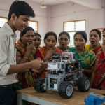 Nagaur Student Builds Multipurpose Robot; Women Stunned By Its Features