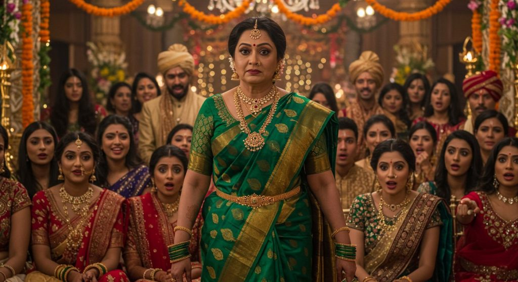 Mother-in-law created a ruckus a night before the wedding; when she arrived at her son's wedding the next day, everyone was stunned!