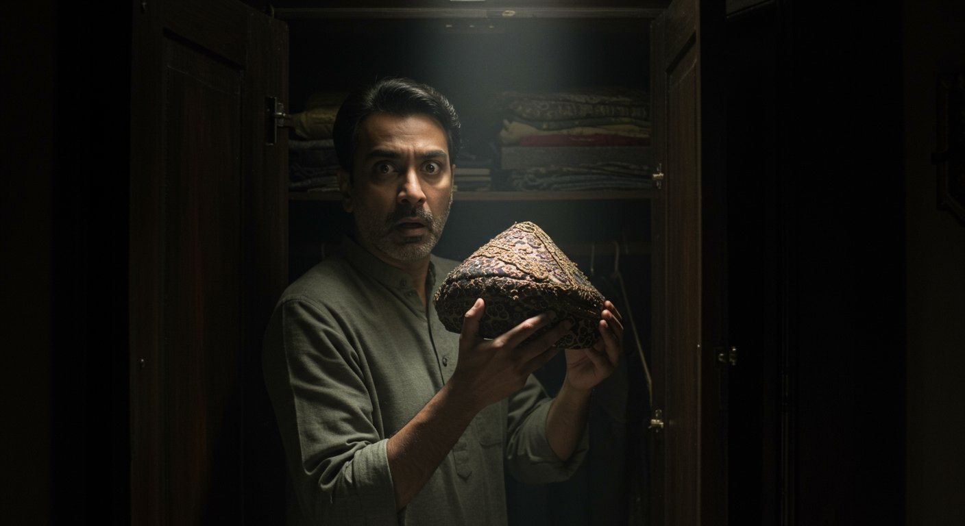 Mysterious Cap Found in Wardrobe After 10 Years, Onlookers Stunned!