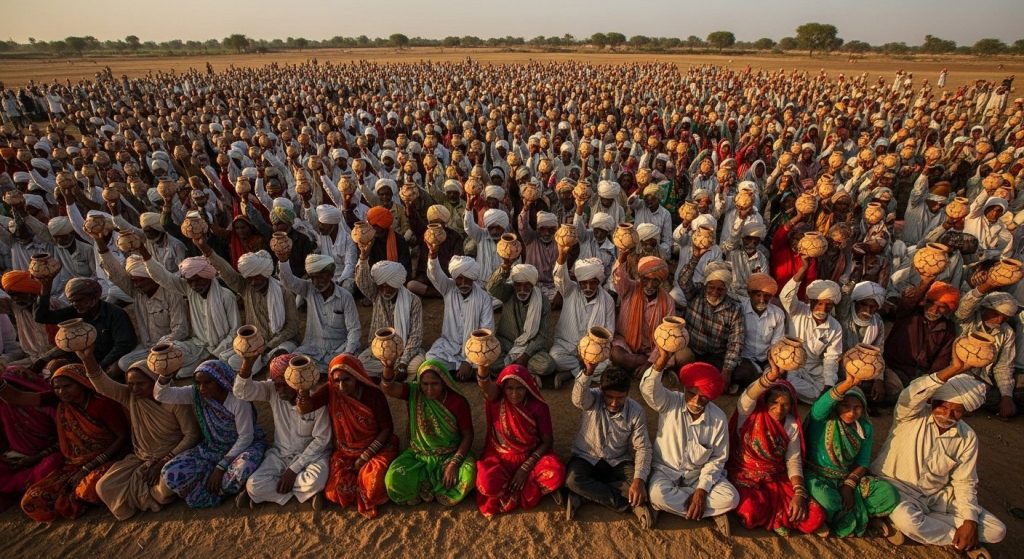 Villagers' 'Unique Protest' in Bhilwara Becomes a Topic of Discussion: Why Is This Protest Being Talked About Nationwide?