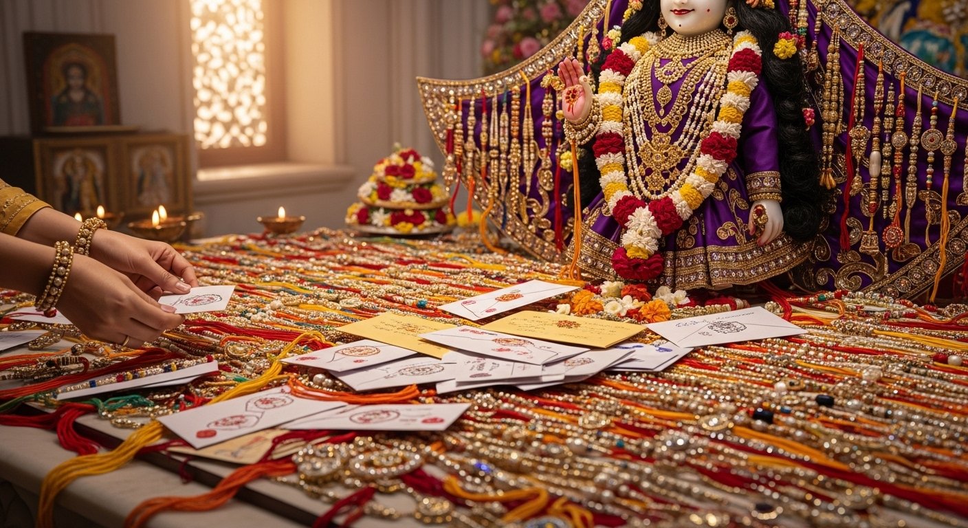 रक्षा बंधन 2025: बांके बिहारी को देश-विदेश से भेजी जा रहीं हजारों राखियां, बहनों ने ठाकुर जी से मांगा ये खास वरदान