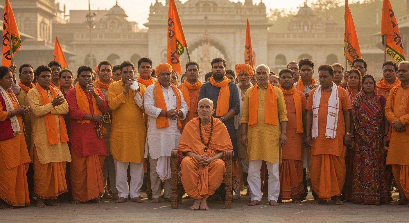 Uproar in UP: Shri Krishna Janmabhoomi Nyas Sounds the Bugle for Agitation Over Sant Premanand's Statement
