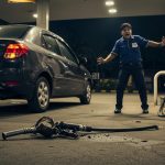 Bizarre Theft at Petrol Pump: Driver Fills Tank, Flees Without Paying, and Tears Off Nozzle!