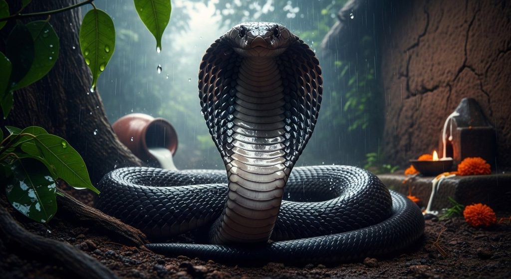 "Sawan's Untoward Incident": On Nag Panchami, a female cobra avenged the death of a male cobra, know the full story.
