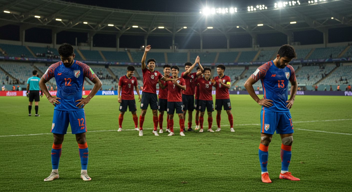 एशिया कप से पहले थाईलैंड से 2-0 की हार: भारतीय फुटबॉल टीम की तैयारियों को करारा झटका