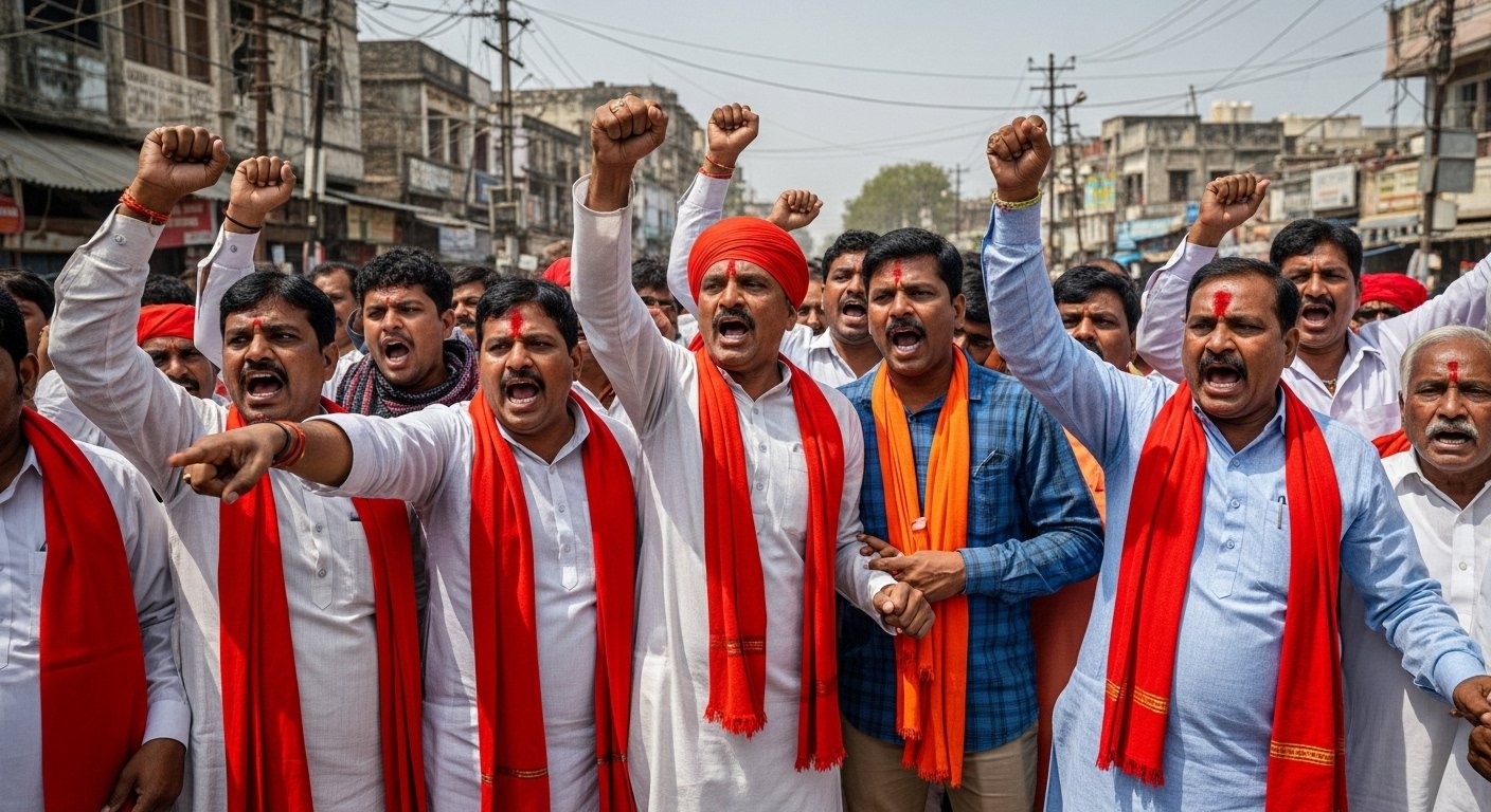 SP Members Outraged by Maulana Sajid Rashidi's Comment on SP MP; Demand for Arrest Gains Momentum!