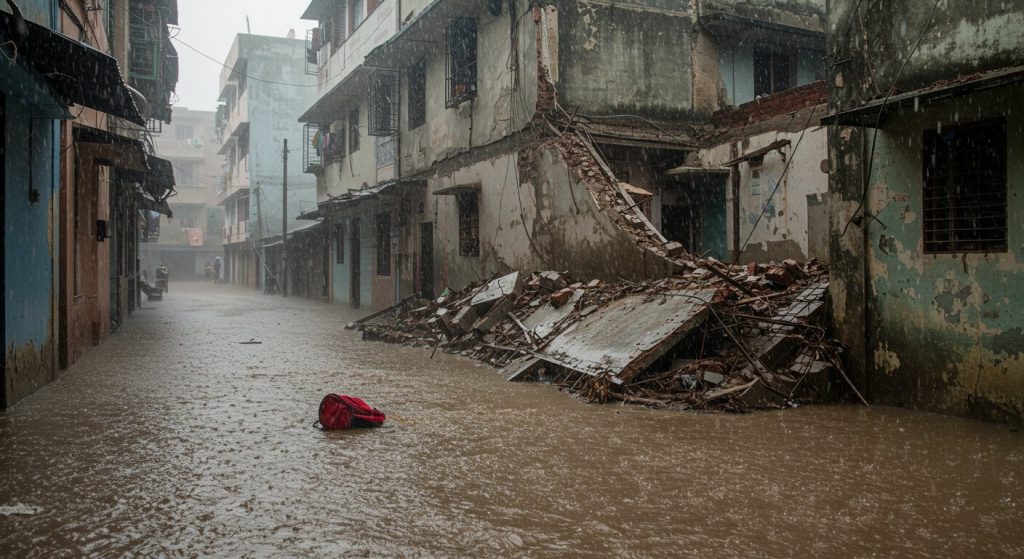 Delhi Rains Wreak Havoc: Mother-Son Killed In Wall Collapse; 2 Dead In Rajasthan, Girl Swept Away In Madhya Pradesh; Alert In Several States