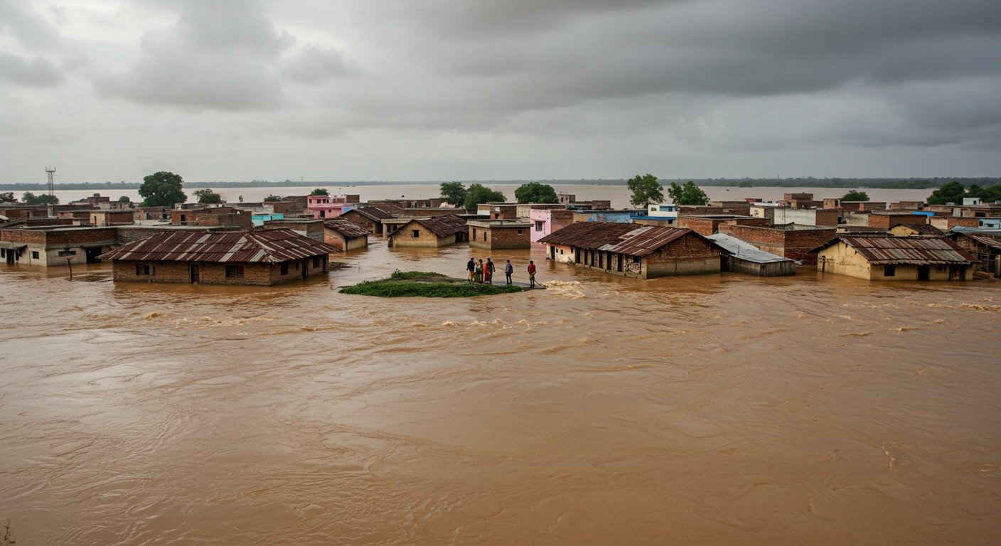 Agra: Chambal Unleashes Fury; Crosses Danger Mark, Many Villages Submerged, Panic Spreads