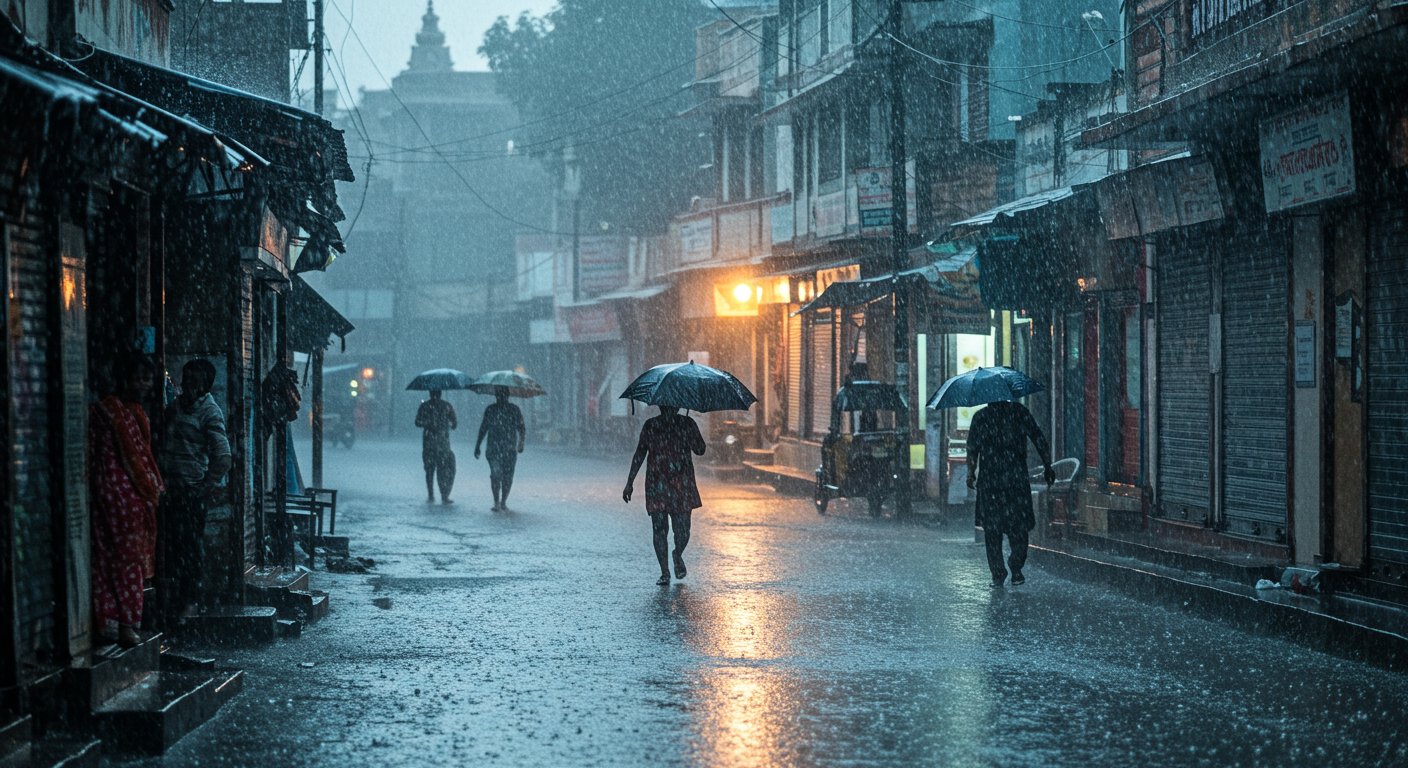 Uttar Pradesh: Yellow Alert for Heavy Rain in 18 Districts of Bundelkhand, Vindhya, and Agra Today; Stay Alert!