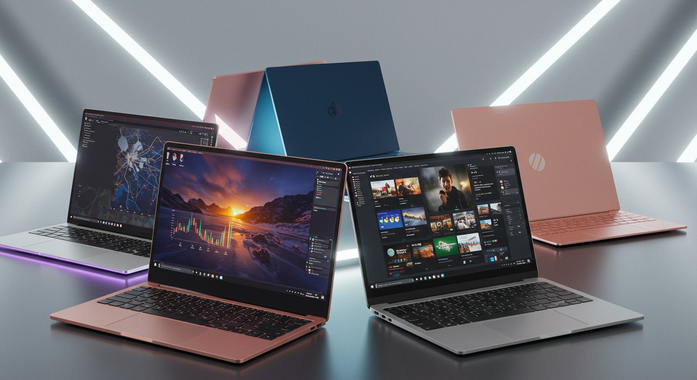 Not Just One or Two, a Full Six Laptops Have Arrived, Catering to Every Taste and Packed with Features.