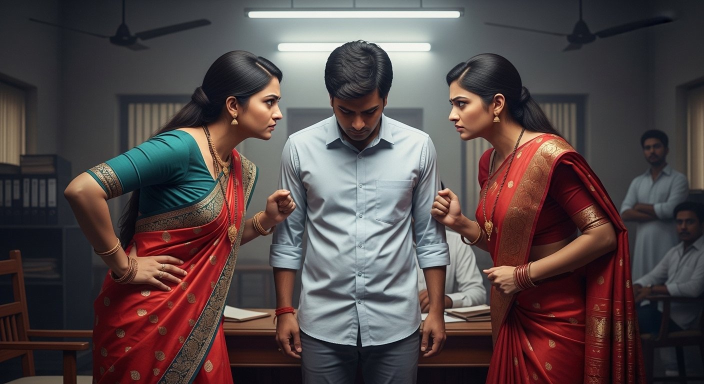 Unusual Complaint in Khandwa: 'One Husband, Two Wives, and a War of Jealousy!'
