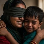 Blindfolded, a mother recognized her own son by touch, and the child burst into tears seeing her motherly love!