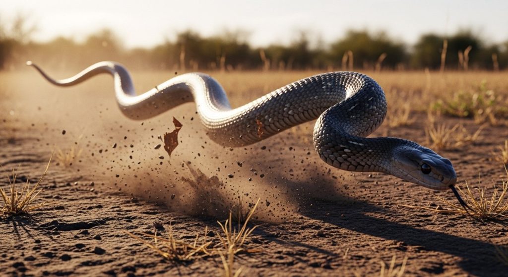 The 'world's fastest snake' is going viral online: Its speed leaves people stunned!