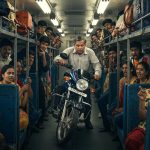 Unique Way to Save Petrol: Man Enters Train with Bike, Passengers Left Stunned!