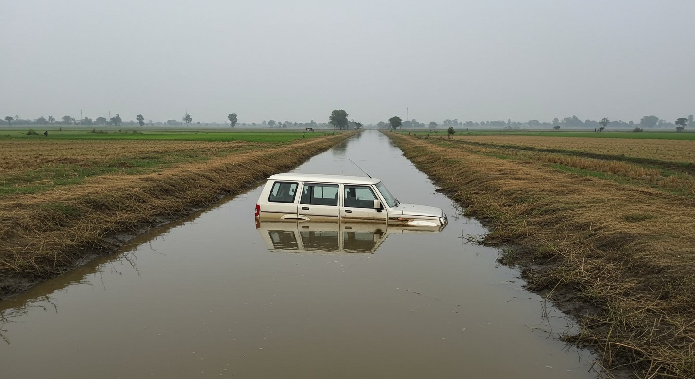 Horrific Accident in UP: Bolero Carrying Devotees Plunges into Canal, 11 Dead, 9 From Same Family
