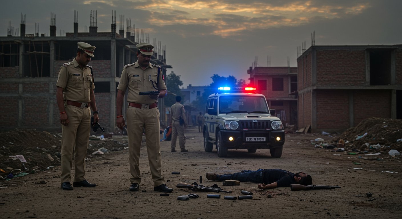 UP Colonizer Murder Case: Main Accused Who Provided Weapons To Shooters Gunned Down In Police Encounter; Major Success