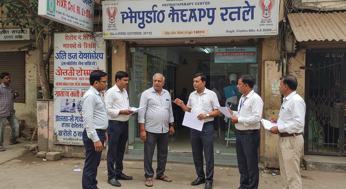Major Crackdown: Sherwani Physiotherapy Center, Operating With Fake Registration, Sued Again; Operator Booked
