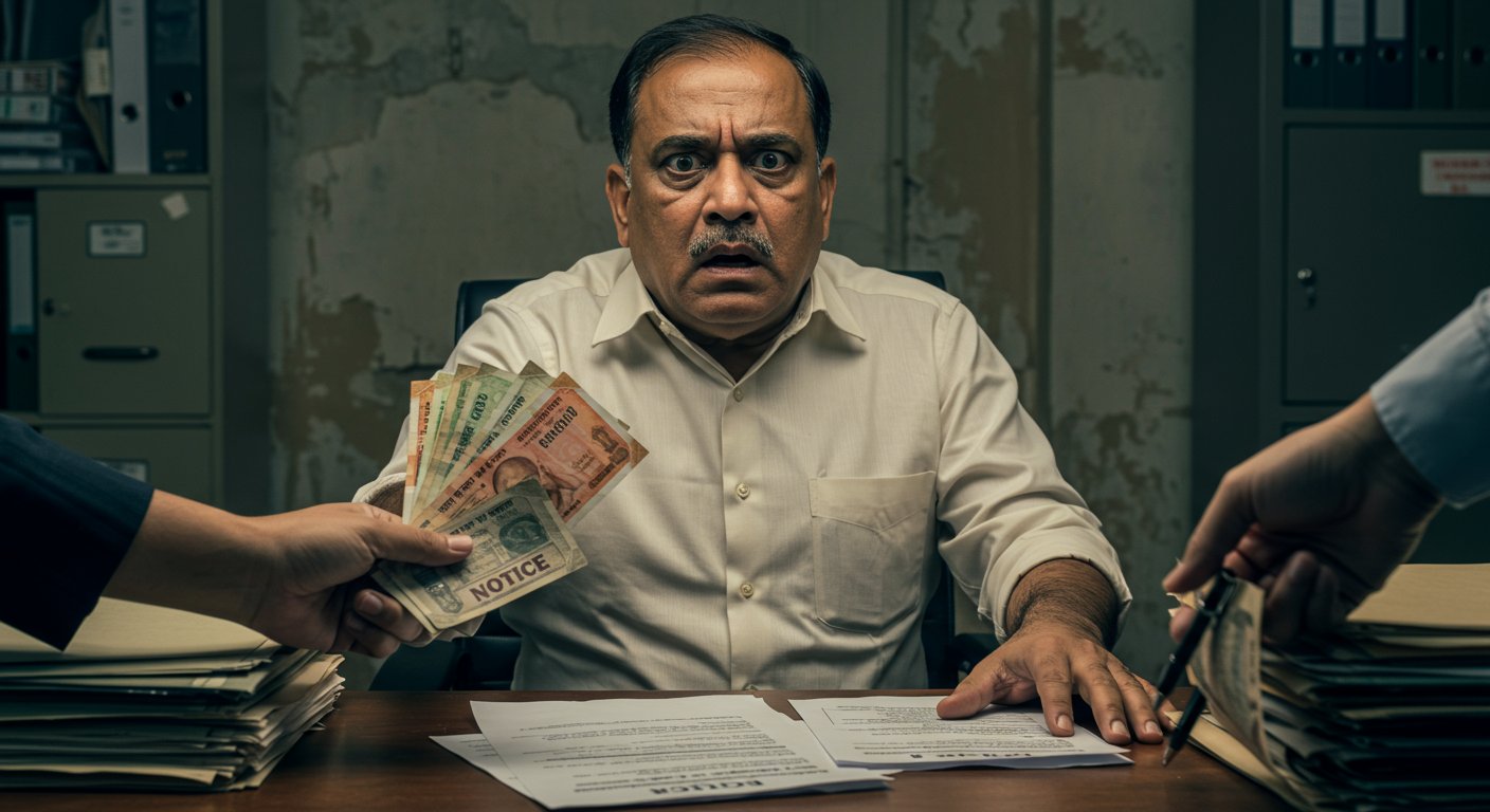 Corrupt CBN Inspector Adarsh Yogi: Caught Taking Bribe for the Second Time in Nine Months, Used to Extort Through Notices!