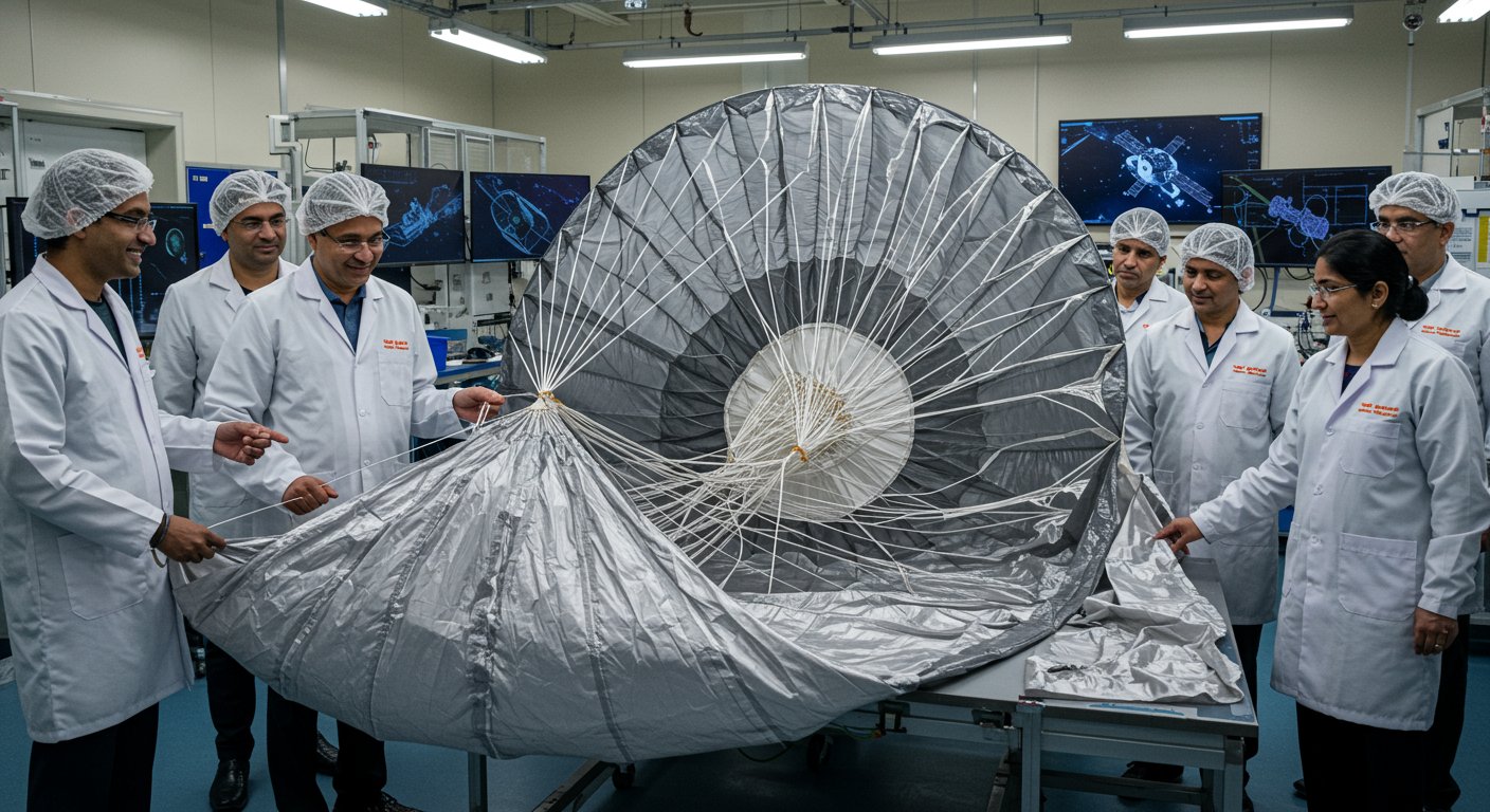 UP's Feat: Special 20-Month Durable Parachute Developed for Gaganyaan Mission
