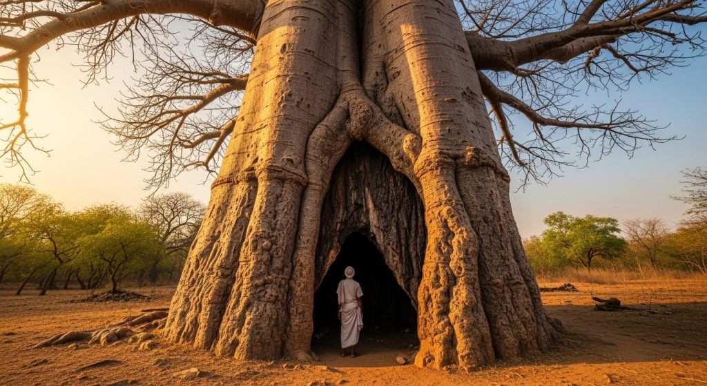 Hyderabad's 450-year-old mysterious tree: Inside is a hollow pit, what is its secret?