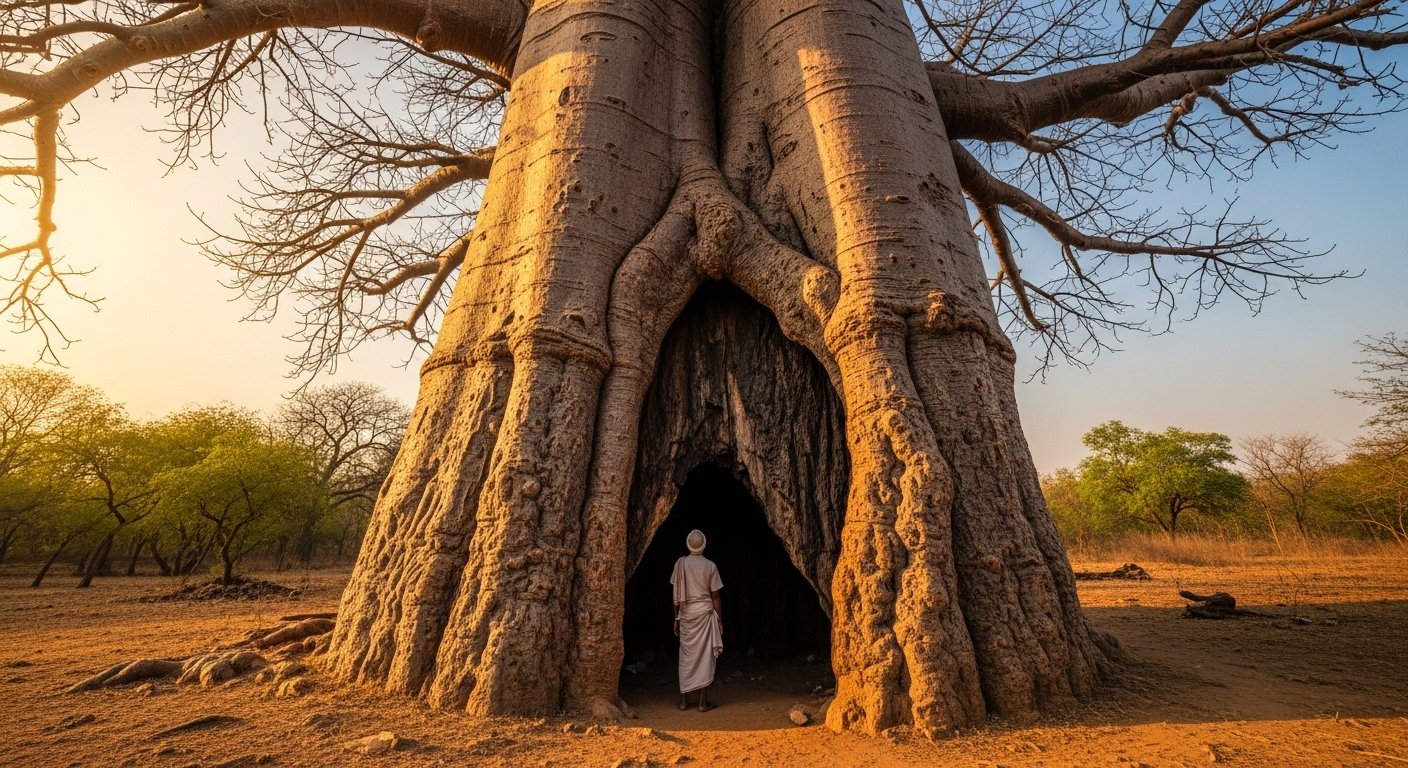 Hyderabad's 450-year-old mysterious tree: Inside is a hollow pit, what is its secret?