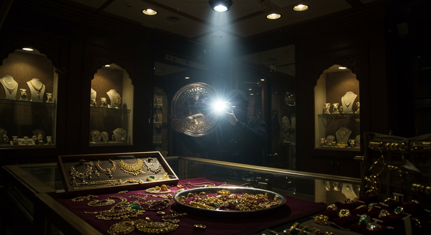 Major Theft from Jeweler's Shop in Agra: Thief Performed Such a Shocking Act in Video to Avoid Being Caught