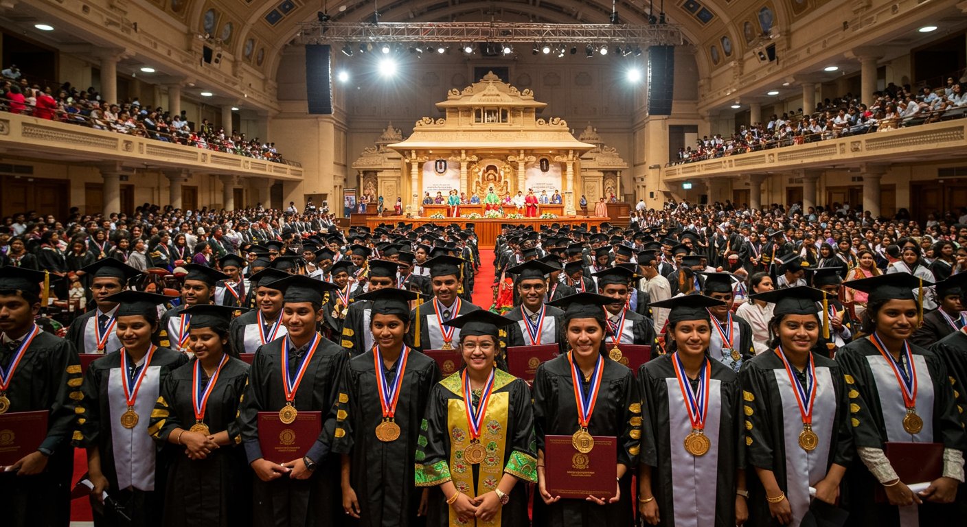 Agra University Convocation 2025: Today, the clinking of medals will resound in Shivaji Mandapam!