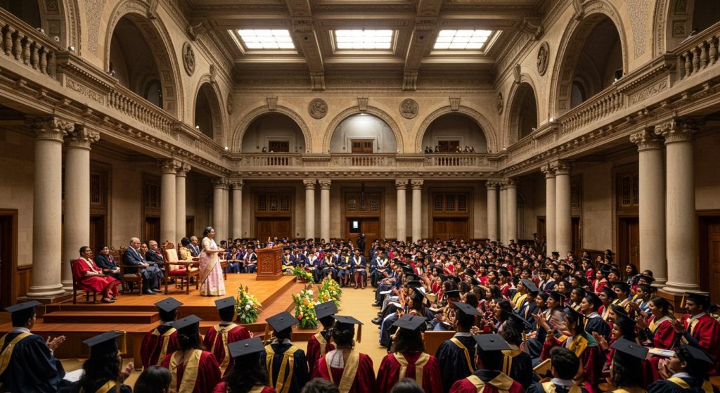 Agra University Convocation Ceremony 2025: Governor Reaches Shivaji Mandapam, Grants Permission for Celebrations, Students Overjoyed.