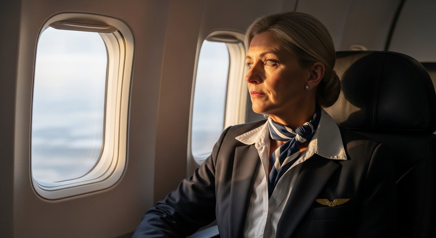 After 40 Years of Flying, Air Hostess Starts Feeling Scared; Company Takes Big Step